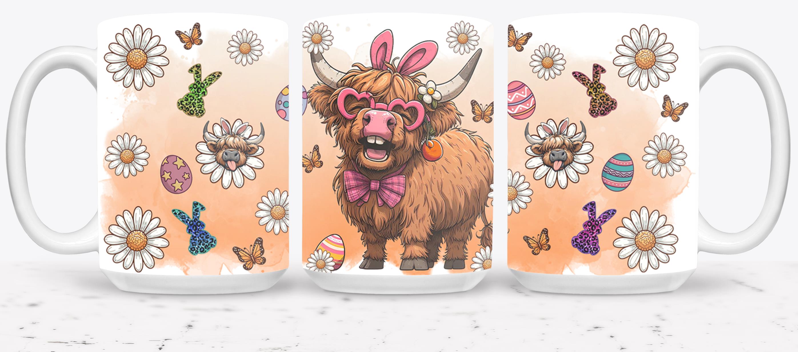 Highland Cow Easter-10385
